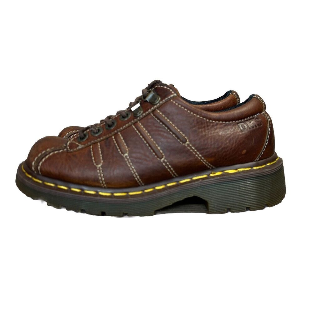 Dr. Martens Brown Platform Shoes